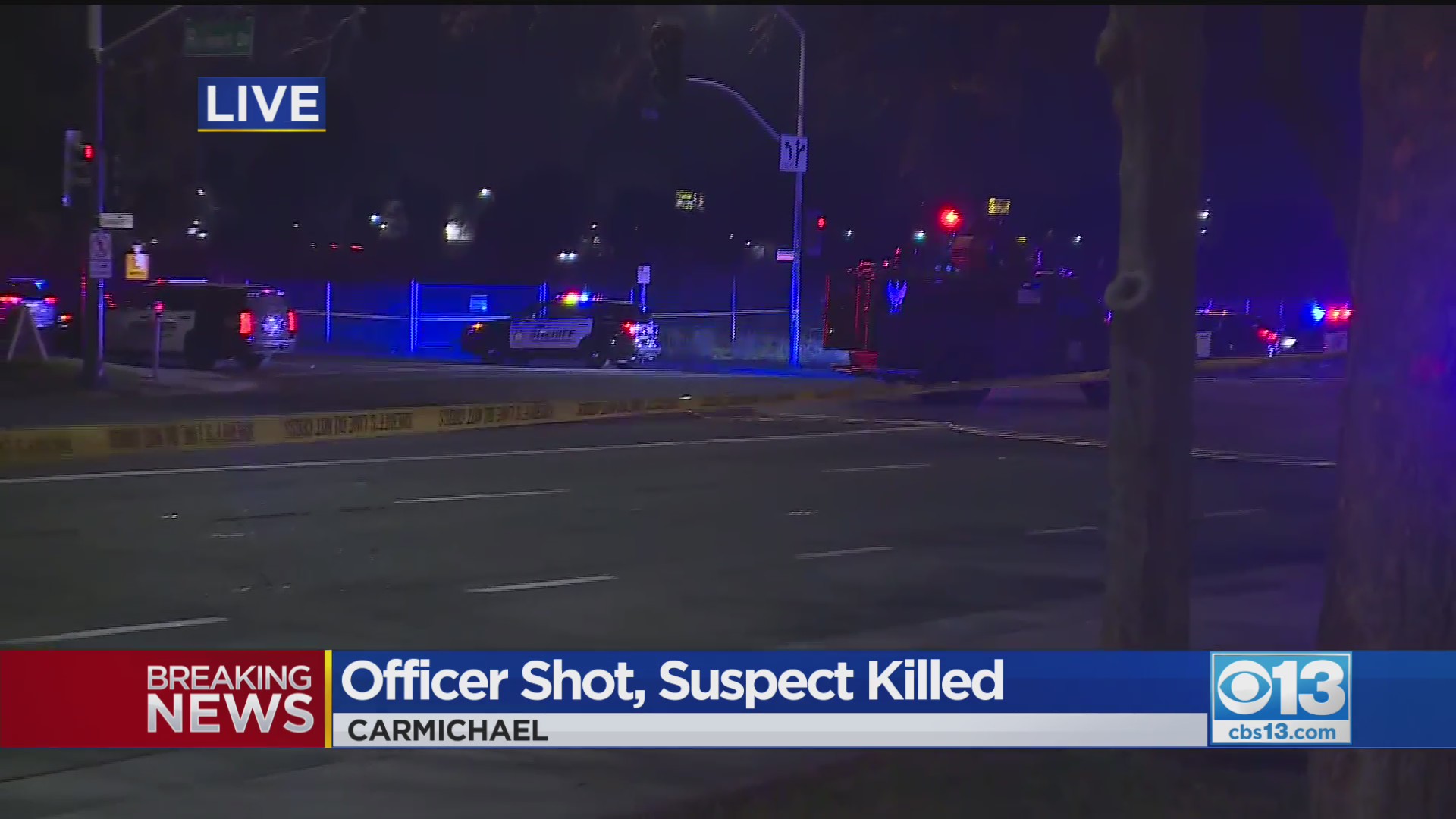 12 Suspects Outstanding After OfficerInvolved Shooting In Carmichael CBS Sacramento